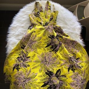 Topshop yellow dress for prom or weddings